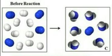 1: draw the structural formula for N2 + 3H2 → 2NH3 2: draw the structural formula-example-1