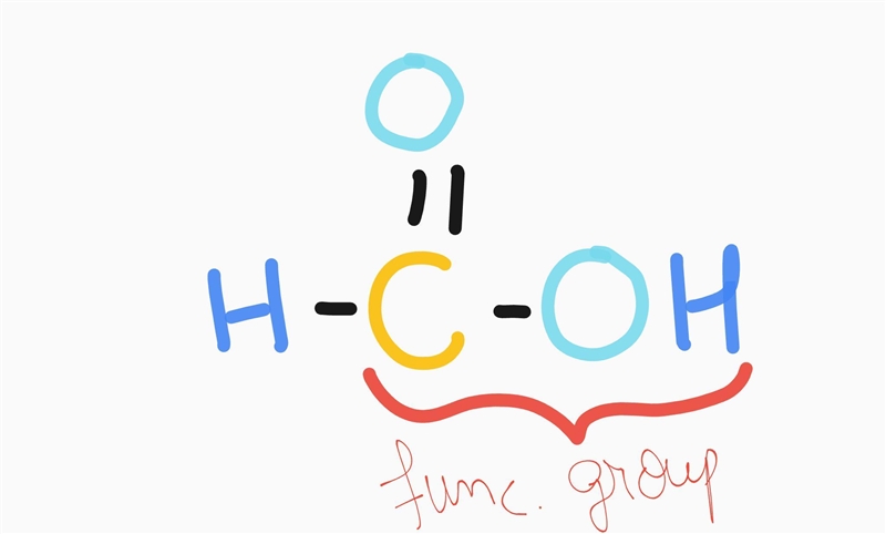 Both formic acid and carbonic acid contain two hydrogen atoms. Why is the chemical-example-2