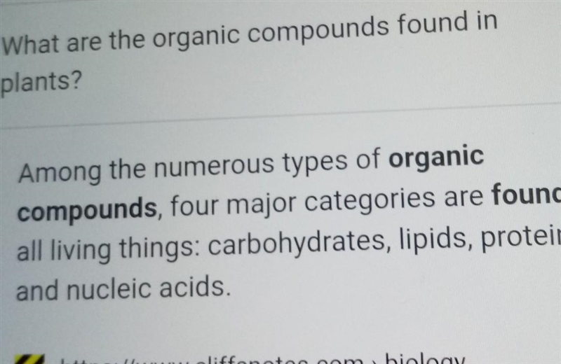 7 organic compounds of plant origin​-example-1