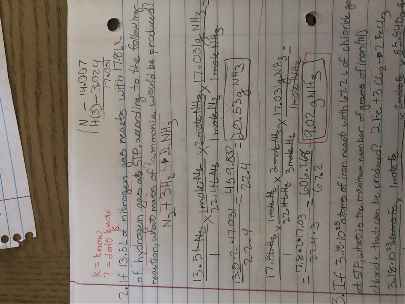 If 13.5 L of nitrogen gas reacts with 17.8 L of hydrogen gas at STP, according to-example-1