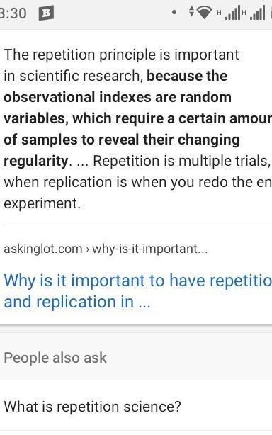 Why is repetition important in science?-example-1