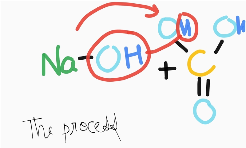 If you add a solution of NaOH to a solution of H₂CO₃, two reactions occur, one after-example-2