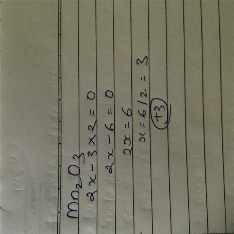 What is the charge on the Mn ions in Mn2o3? 1+, 2+, 3+,3-,4+?-example-1