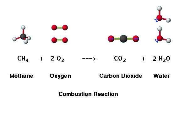 10. Identify the products in the combustion of methane. (1 Point) a. CO2 and H20 O-example-1