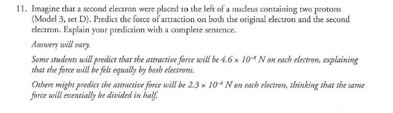 Imagine that a second electron were placed to the left of a nucleus containing two-example-1