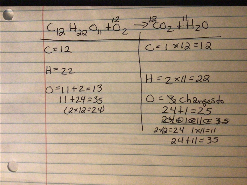 C12H220,1 + 02 —> CO2 + H2O - Balance equation-example-1