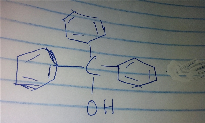 Draw the structure of the organic product(s) of the Grignard reaction between methyl-example-1