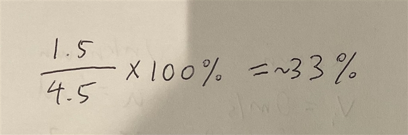 (QUICK) What is the percent yield if the actual yield is 1.5g and the theoretical-example-1