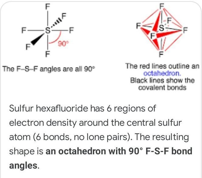 What is the shape of sf6​-example-1