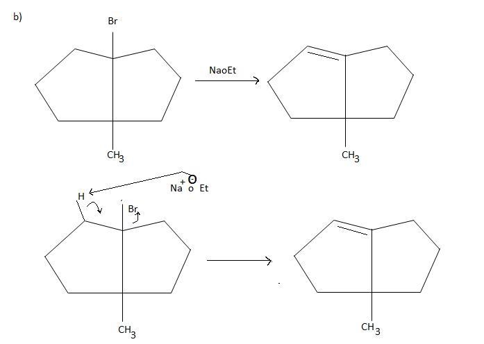 Br NaOCH2CH3 + CH3CH-OH + NaBr CH3 CH3 a. Identify the mechanism of the reaction. b-example-1