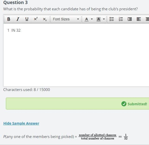 What is the probability that each candidate has of being the club’s president?-example-1