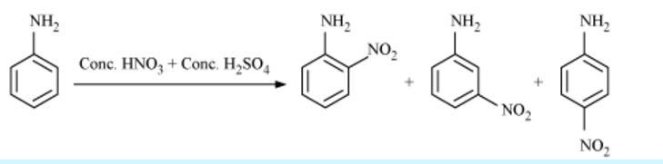 Can aniline be nitrated directly? ​-example-1