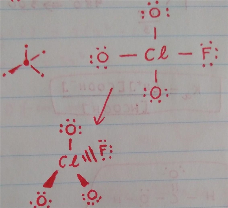 What is the molecular geometry of CIO3F as predicted by the VSEPR model? Multiple-example-1