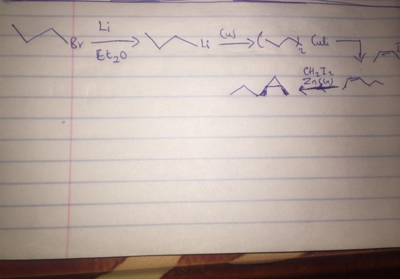 what is the major organic product obtained from the following sequence of reactions-example-2