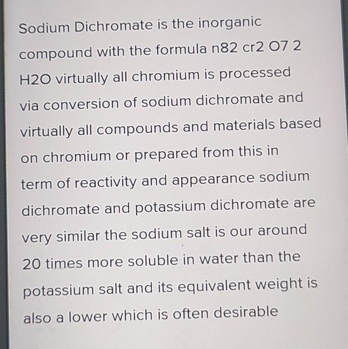 Ionization of sodium dichromate​-example-1