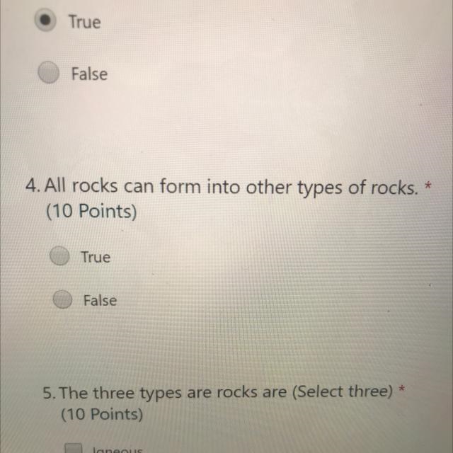 All rocks can form into other types of rocks-example-1