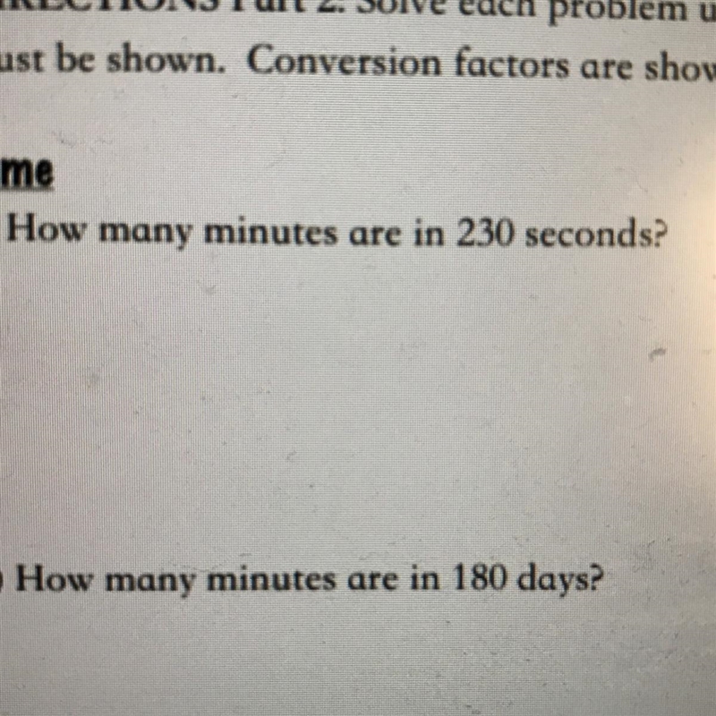 How many minutes are in 230 seconds?-example-1