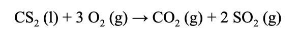 Calculate the volume of sulfur dioxide produced when 27.9 mL O2 reacts with carbon-example-1