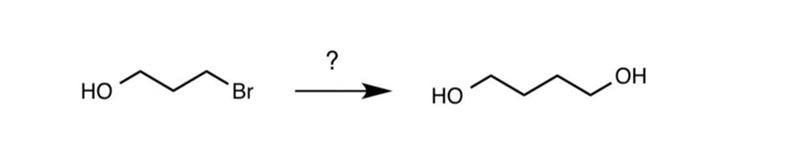 How can this product be achieved using the starting material shown?-example-1