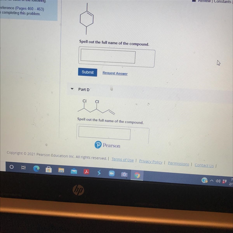 A Review Constants Periodic Table PAC name for each of the following ant to reference-example-1