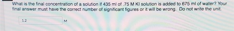 The question in the picture, im not sure if my answer is correct, what is the correct-example-1