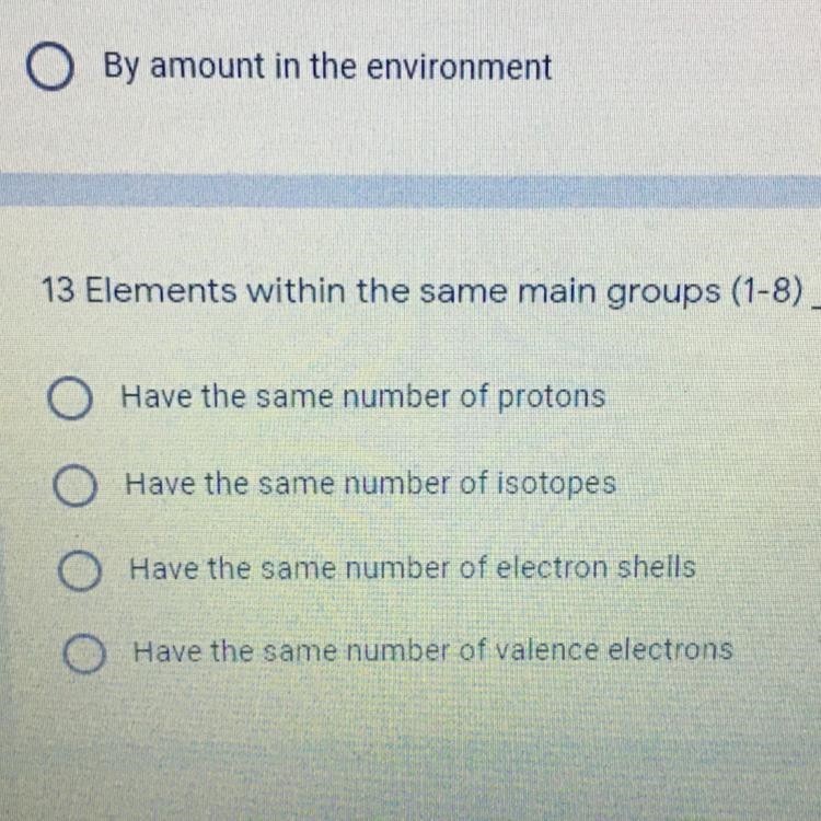 13 Elements within the same main groups (1-8)-example-1