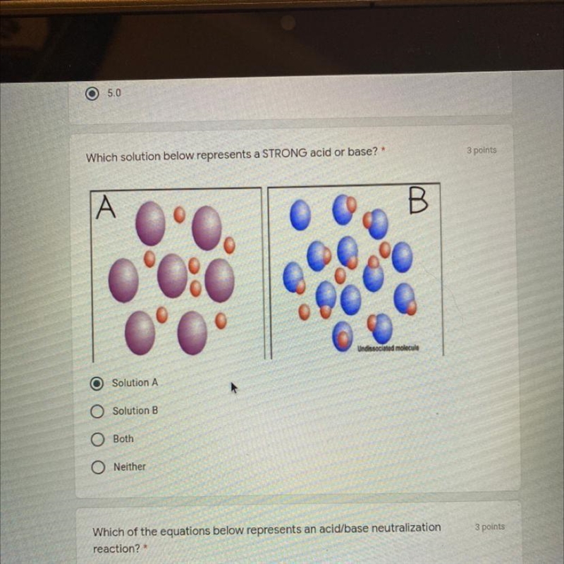 HELP HELP URGENT STRONG ACIDS AND BASES-example-1