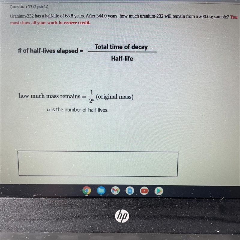 Is anyone good at chemistry if so Is it possible could someone help me please NO LINKS-example-1