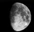 This is a ___________ gibbous moon. A) crescent B) new C) waning D) waxing-example-1