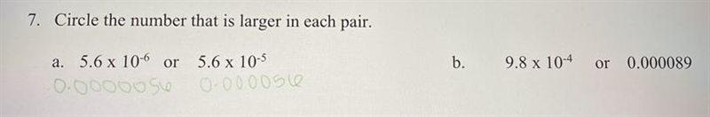 Which is larger in A and B-example-1