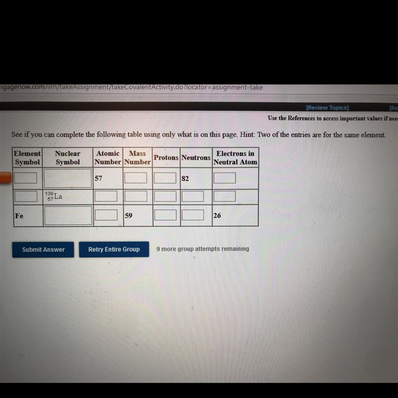 See if you can complete the following table using only what is on this page. Hint-example-1