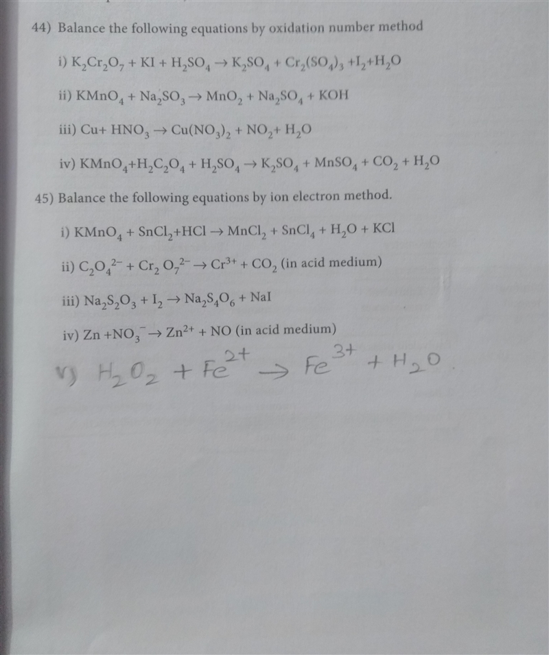 Balance the equation by ion electron method-example-1