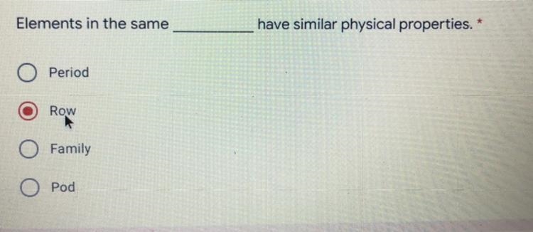 Elements in the same __ have similar physical properties-example-1