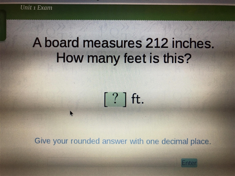 No links please answer correctly. A board measurements 213 inches. How many feet is-example-1