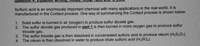 (9) How many moles of oleum in 1780. g of oleum? - Write an equation to summarize-example-1