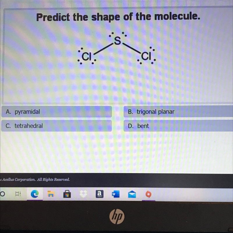 Predict the shape of the molecule.....-example-1