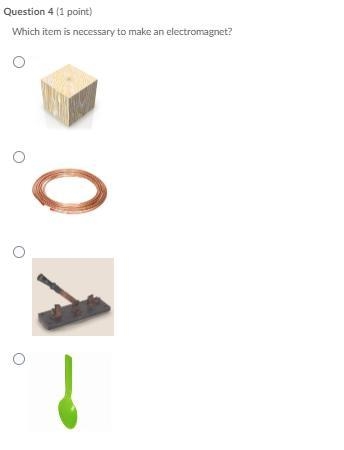 Which item is necessary to make an electromagnet?-example-1