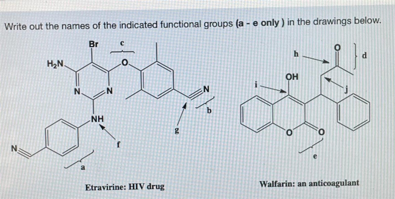 What are the functional groups-example-1