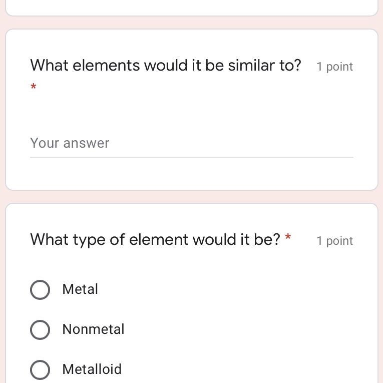 1. Imagine that you found a new element that has 4 valence electrons and 8 energy-example-1