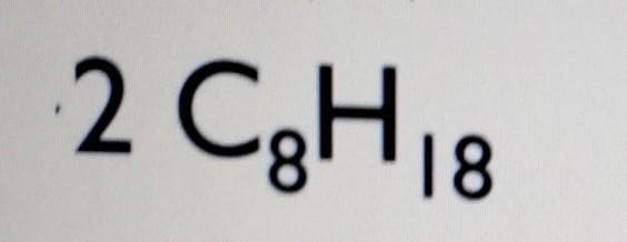 HELP ME OUT PLEASE!!!!! The coefficient in the formula above tells us there are: A-example-1