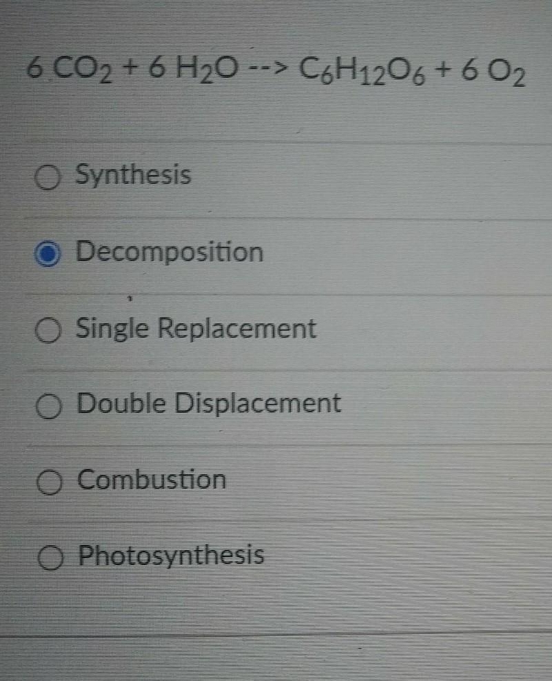 I need help with my chemistry but you can only choose one correct answer​-example-1