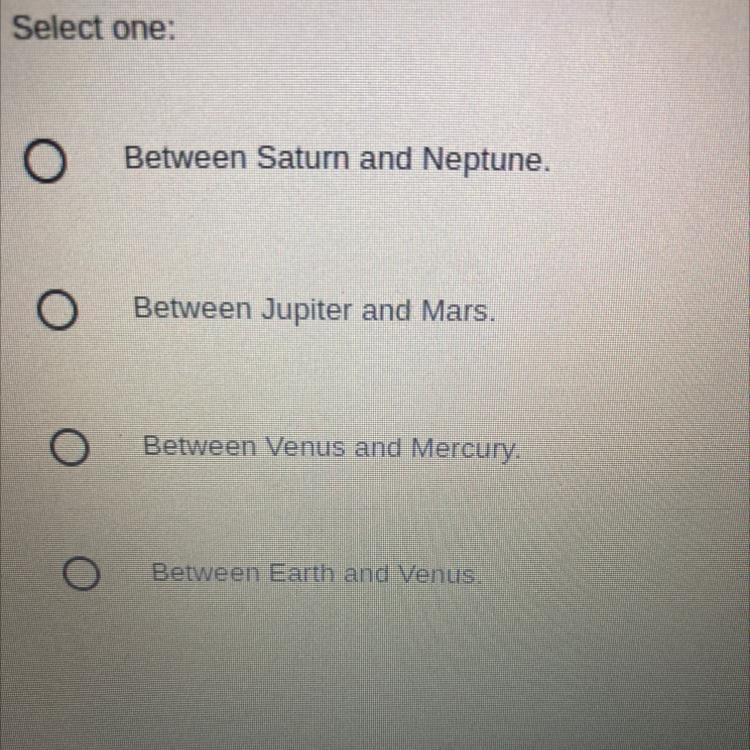 Where is the main asteroid belt in the solar system?-example-1