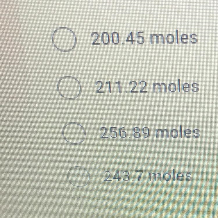 How many moles of gas are in a 30 liter compressed air tank if the temperature of-example-1