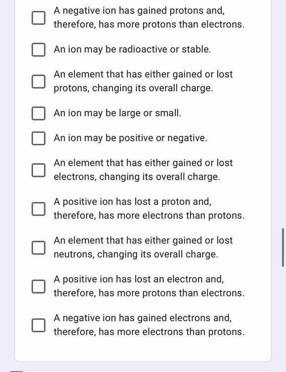 What is an ion? What are the different properties of an ion? There is more than one-example-1