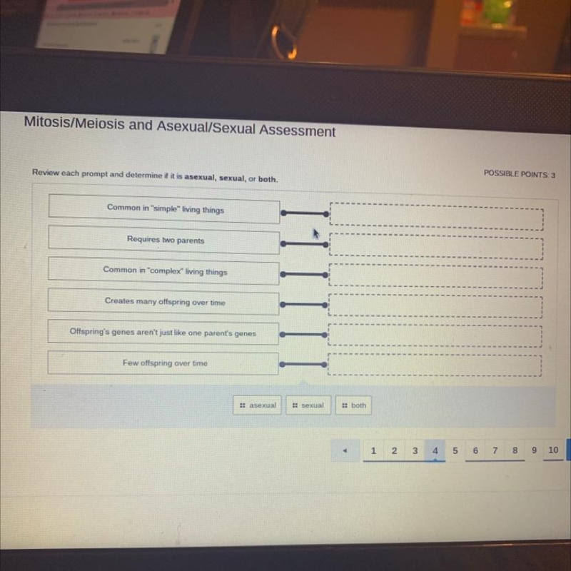 Anyone know this??? ASEXUAL REPRODUCTION AND SEXUAL REPRODUCTION-example-1