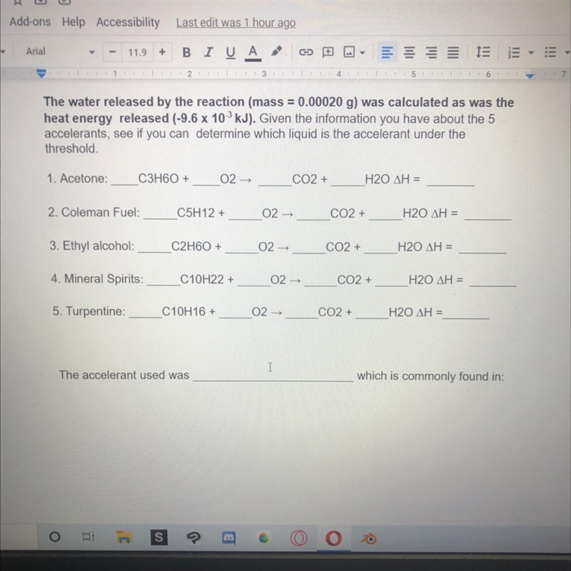 The water released by the reaction (mass = 0.00020 g) was calculated as was the heat-example-1