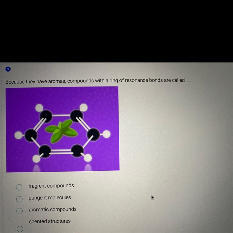 Compounds with a ring of resonance bonds are called-example-1