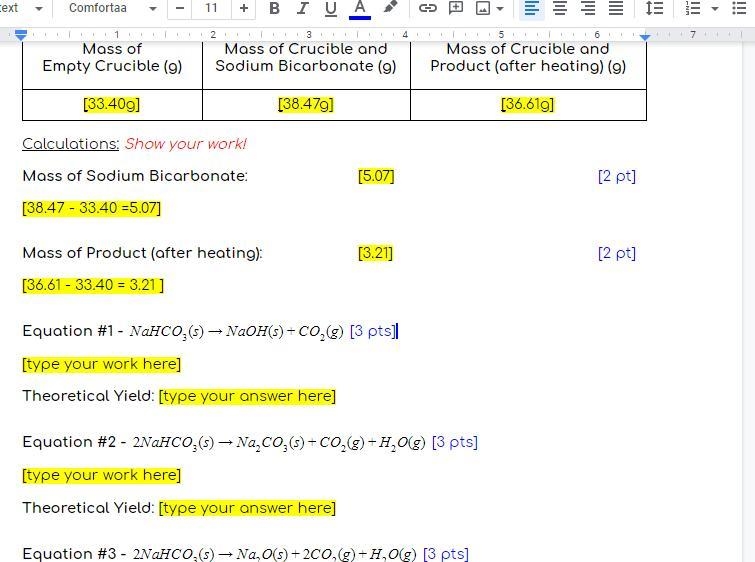 Does anybody know how to find the theoretical yield? you can just do 1 equation-example-1