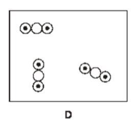 Suggest a name and formula for the substance represented in diagram D. Remember to-example-1