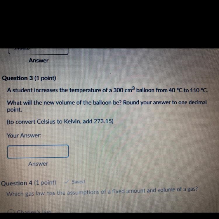 Need help with question 3! *please answer correctly* A student increases the temperature-example-1